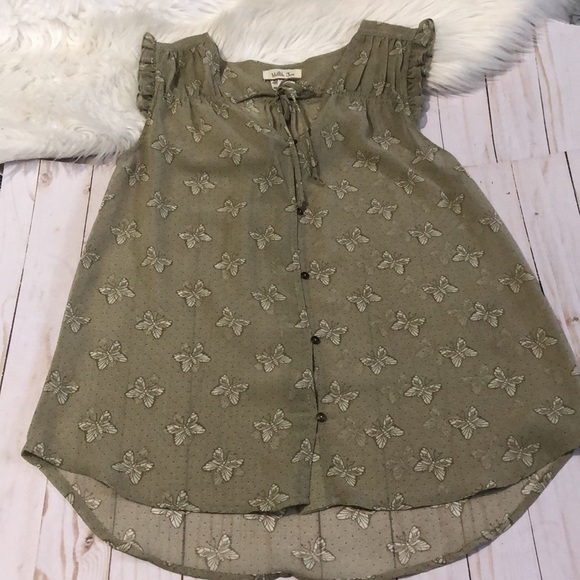 Matilda Jane Butterfly Blouse Size XS - Picture 6 of 10